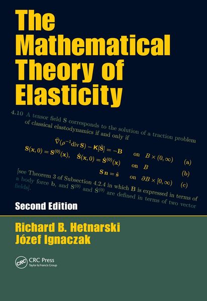 Produktbild: The Mathematical Theory of Elasticity