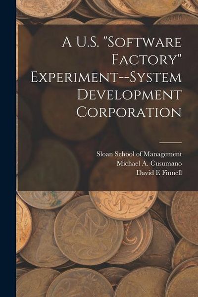 Produktbild: A U.S. "software Factory" Experiment--System Development Corporation