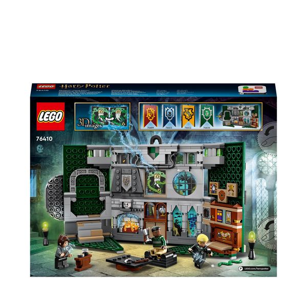 LEGO Harry Potter 76410 Hausbanner Slytherin, Hogwarts 2in1 Spielzeug