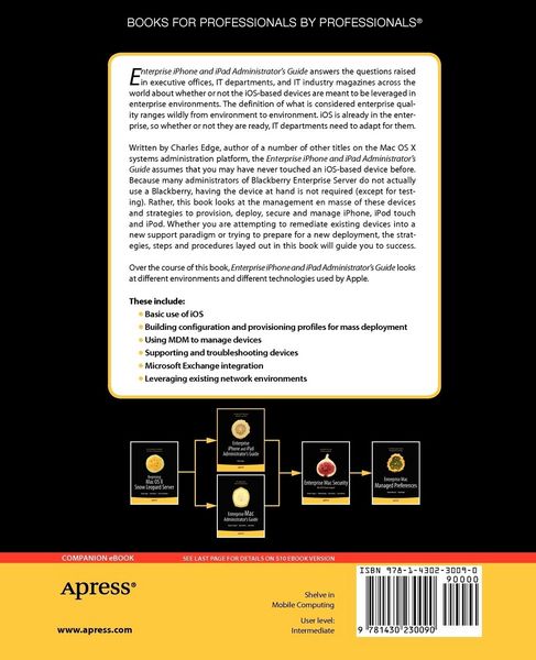 Produktbild: Enterprise iPhone and iPad Administrator's Guide