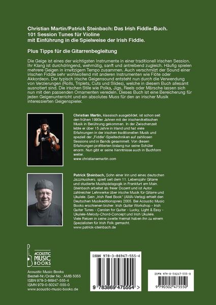 Produktbild: Das Irish Fiddle Buch. 101 Session Tunes f&uuml;r Violine.
