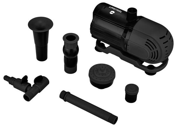 Produktbild: TOOLCRAFT TO-10167501 Springbrunnenpumpe mit Filterfunktion 2300 l/h