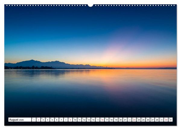 Produktbild: Der Chiemsee - Ansichten zum Tr&auml;umen (Wandkalender 2026 DIN A2 quer), CALVENDO Monatskalender