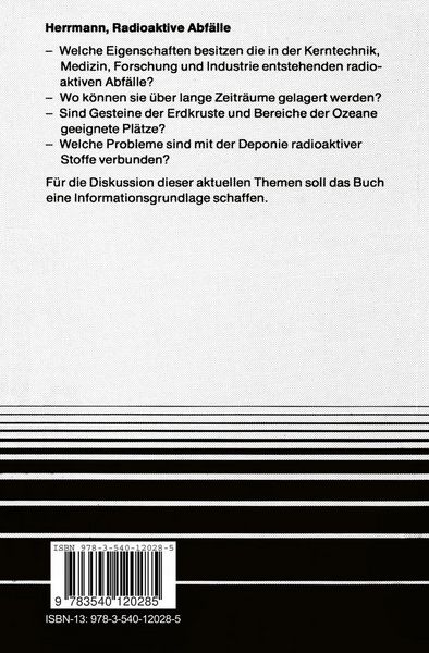 Produktbild: Radioaktive Abf&auml;lle
