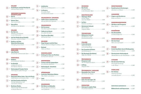 Produktbild: Naturparadiese in Europa