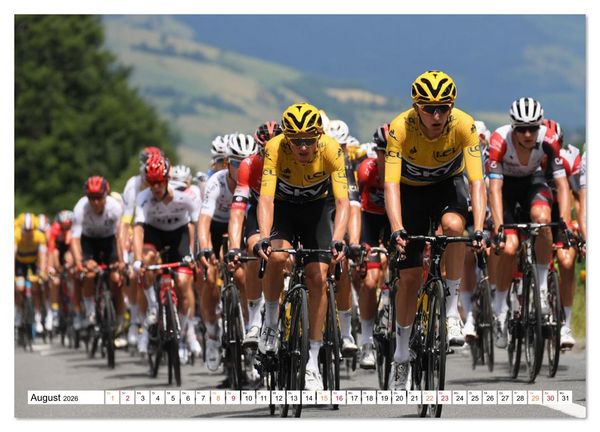 Produktbild: Radsport &ndash; Vom Training zum Triumph (Wandkalender 2026 DIN A4 quer), CALVENDO Monatskalender