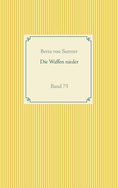 Produktbild: Die Waffen nieder