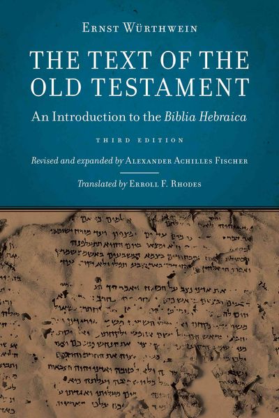 Produktbild: The Text of the Old Testament