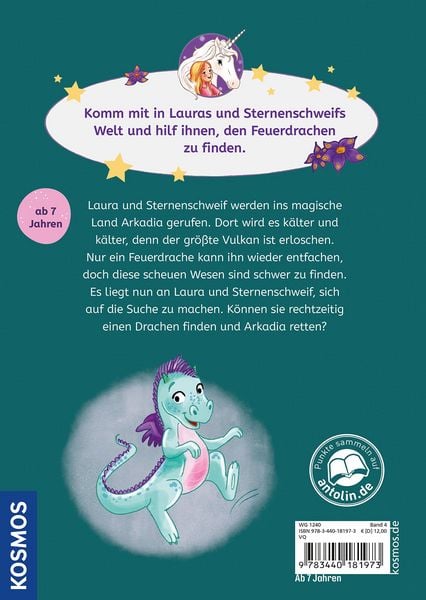 Produktbild: Sternenschweif, 4, Die Suche nach dem Feuerdrachen