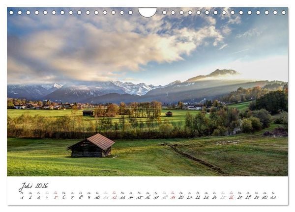 Produktbild: Oberallg&auml;uer Landschaft (Wandkalender 2026 DIN A4 quer), CALVENDO Monatskalender