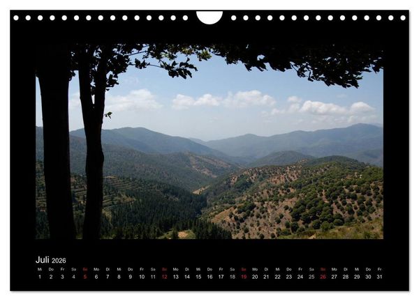 Produktbild: Landschaften Andalusiens (Wandkalender 2026 DIN A4 quer), CALVENDO Monatskalender