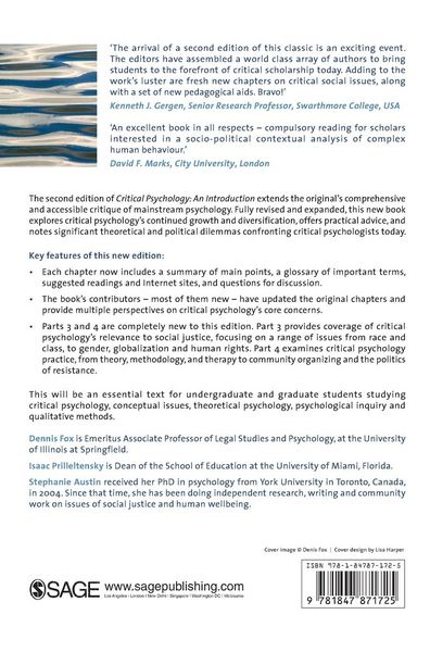 Produktbild: Critical Psychology