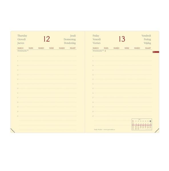 Produktbild: DAILY POCKET PRE vz ML Silk marine El 2027