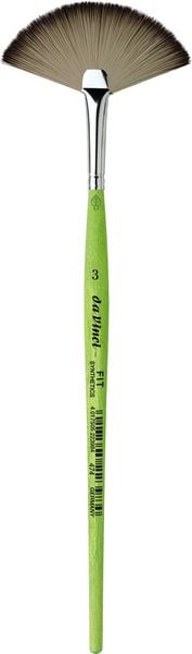 Produktbild: da Vinci Pinsel FIT SYNTHETICS F&auml;cherpinsel, SYNTHETIC Pinsel, Gr&ouml;&szlig;e 3