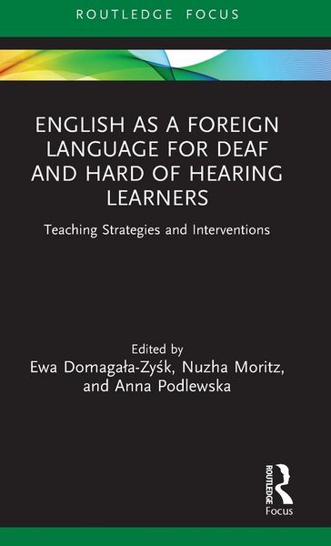 Produktbild: English as a Foreign Language for Deaf and Hard of Hearing Learners