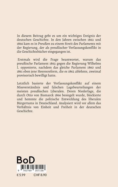 Produktbild: Einheit, Freiheit, Milit&auml;rreform.