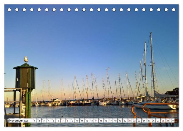 Produktbild: Ostseebad Insel Poel (Tischkalender 2026 DIN A5 quer), CALVENDO Monatskalender