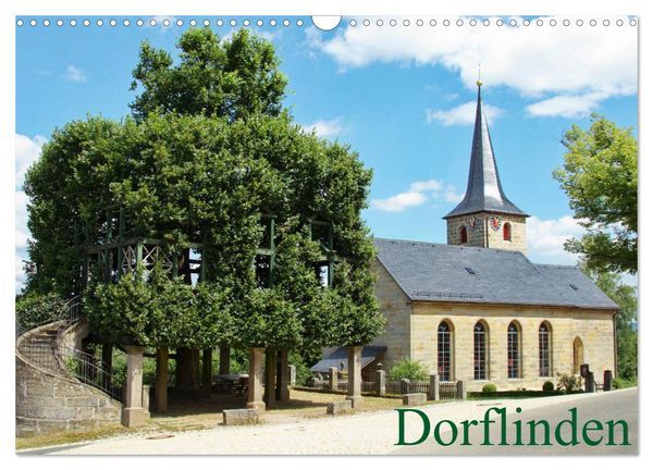 Dorflinden (Wandkalender 2026 DIN A3 quer), CALVENDO Monatskalender