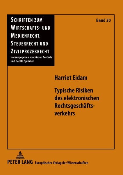 Produktbild: Typische Risiken des elektronischen Rechtsgesch&auml;ftsverkehrs