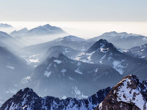 Produktbild: CALVENDO Puzzle Alpen gesehen vom Nebelhorn | 1000 Teile Lege-Gr&ouml;&szlig;e 64x48cm Foto-Puzzle f&uuml;r gl&uuml;ckliche Stunden