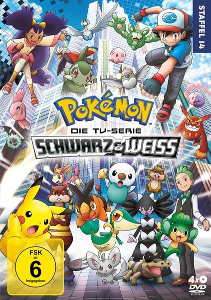 Pokémon - Die TV-Serie: Schwarz und Weiß - Staffel 14 [6 DVDs]