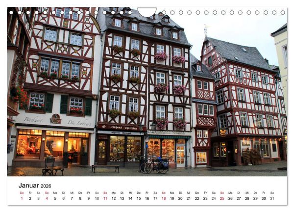 Produktbild: Bernkastel-Kues an der Mosel (Wandkalender 2026 DIN A4 quer), CALVENDO Monatskalender