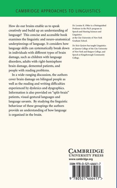 Produktbild: Language and the Brain