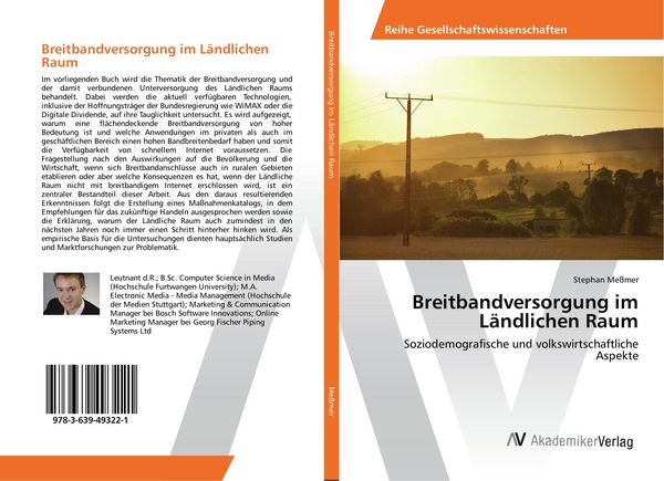 Produktbild: Breitbandversorgung im L&auml;ndlichen Raum