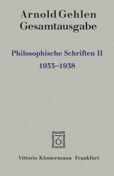 Produktbild: Philosophische Schriften II
