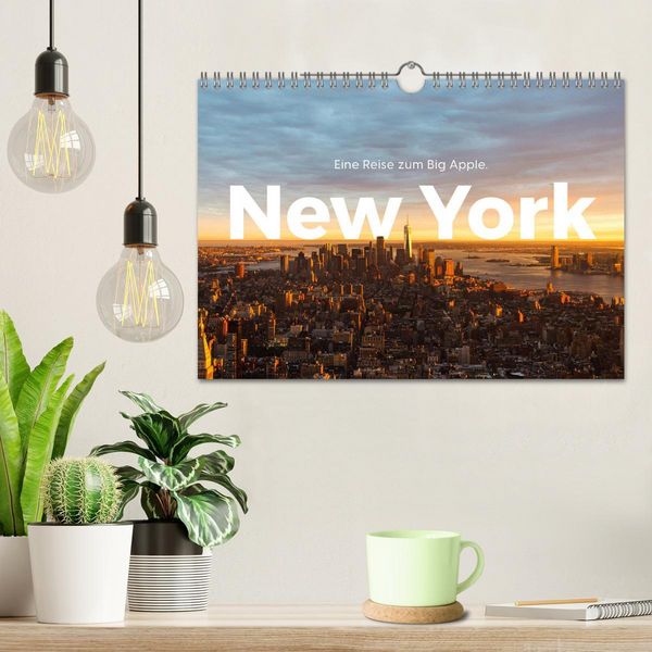 Produktbild: New York - Eine Reise zum Big Apple. (Wandkalender 2026 DIN A4 quer), CALVENDO Monatskalender