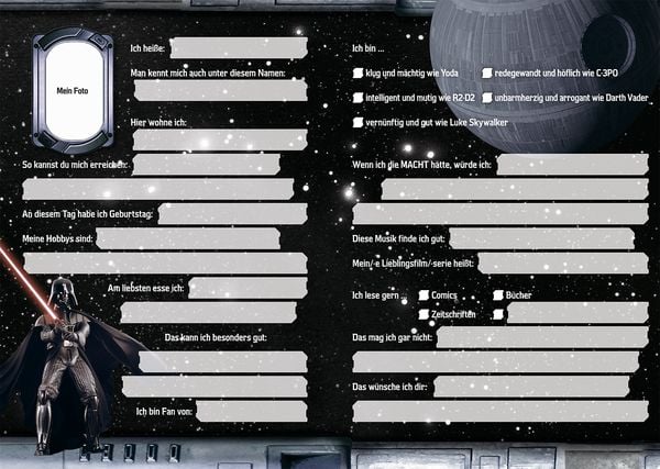 Produktbild: Star Wars Freundebuch: Meine Freunde