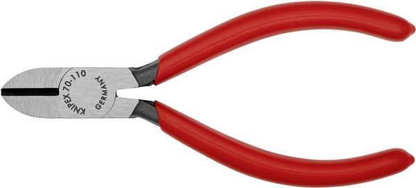 Produktbild: Knipex 70 01 110 Werkstatt Seitenschneider mit Facette 110mm