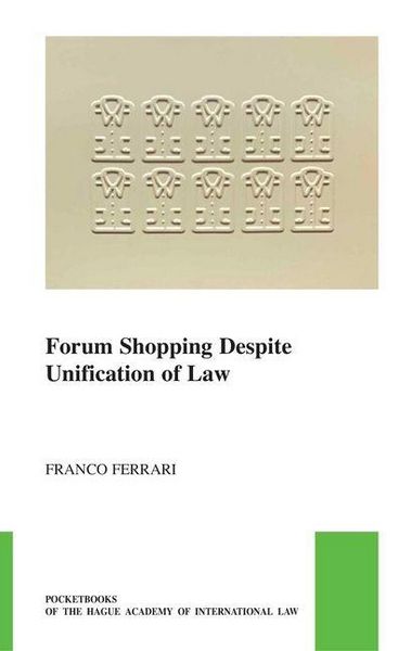 Produktbild: Forum Shopping Despite Unification of Law