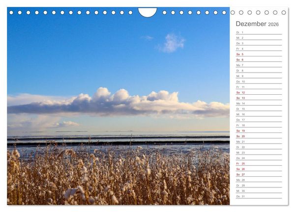 Produktbild: Nodseeinsel Sylt - Impressionen der beliebtesten Insel Deutschlands (Wandkalender 2026 DIN A4 quer), CALVENDO Monatskalender