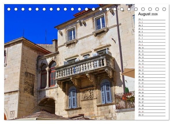 Produktbild: Split - Metropole Dalmatiens (Tischkalender 2026 DIN A5 quer), CALVENDO Monatskalender