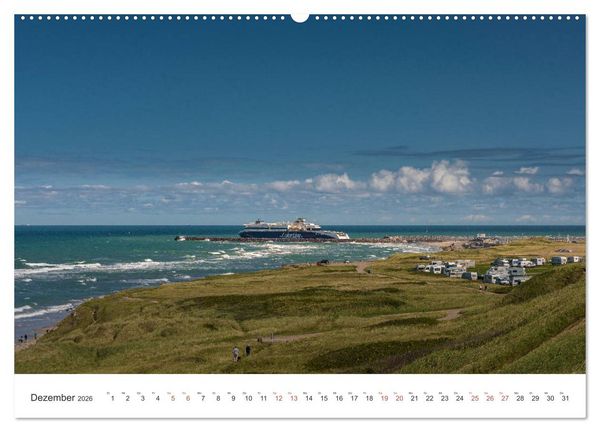 Produktbild: Nordland &ndash; Die Weite Skandinaviens (hochwertiger Premium Wandkalender 2026 DIN A2 quer), Kunstdruck in Hochglanz