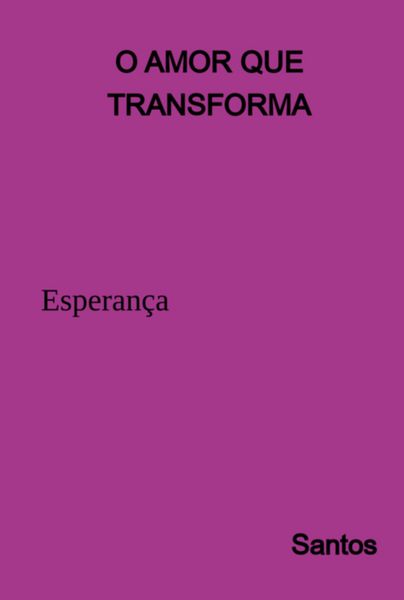 Produktbild: O Amor Que Transforma