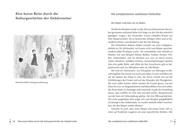 Produktbild: Die "gl&uuml;ckliche" Geb&auml;rmutter: Innere Bilder &ndash; selbstheilende Kraft bei Unterbauchbeschwerden