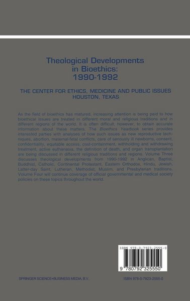 Produktbild: Bioethics Yearbook