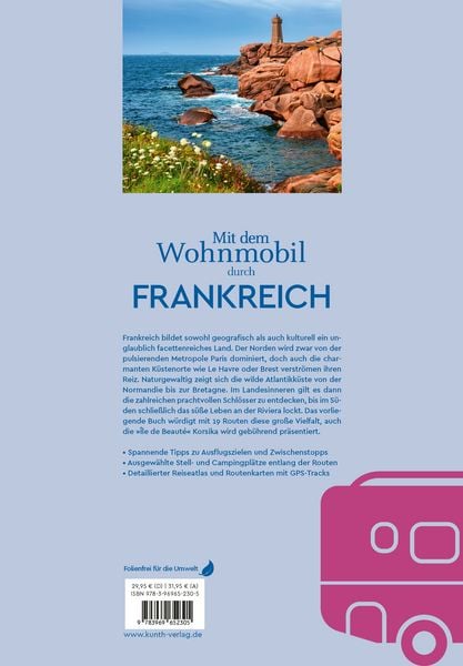 Produktbild: KUNTH Mit dem Wohnmobil durch Frankreich