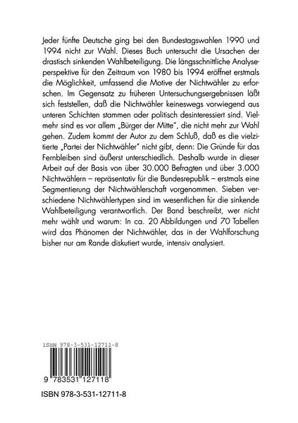 Produktbild: Die Nichtw&auml;hler