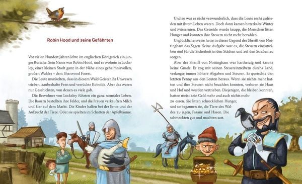 Produktbild: Klassiker zum Vorlesen. Robin Hood