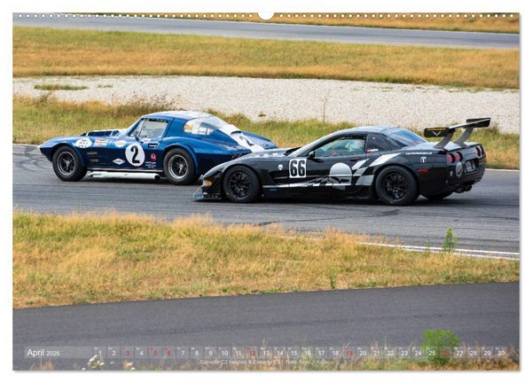 Produktbild: Corvette Racing 2026 (Wandkalender 2026 DIN A2 quer), CALVENDO Monatskalender