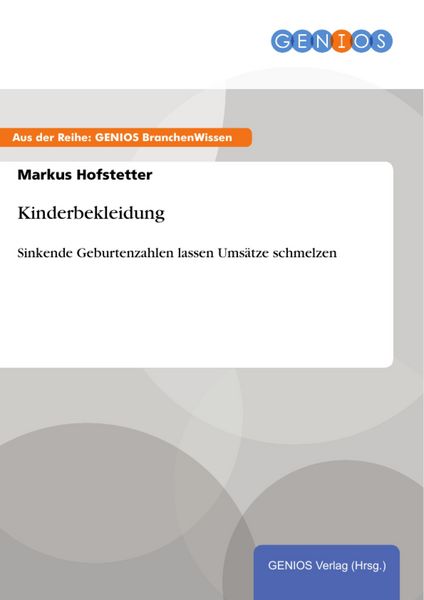 Produktbild: Kinderbekleidung