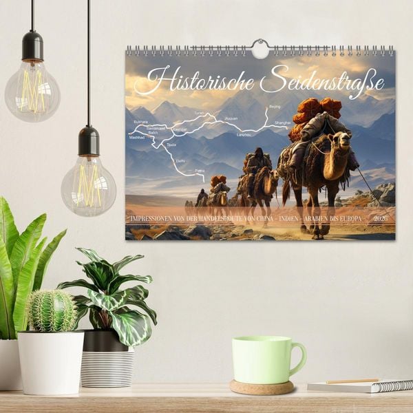 Produktbild: Historische Seidenstra&szlig;e (Wandkalender 2026 DIN A4 quer), CALVENDO Monatskalender