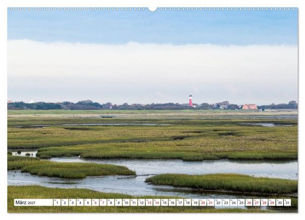 Produktbild: Wangerooge - Momente einer Reise (hochwertiger Premium Wandkalender 2027 DIN A2 quer), Kunstdruck in Hochglanz