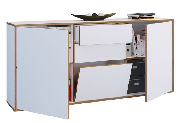 Produktbild: Holz Kommode Sideboard Salia Breite 160 Schublade