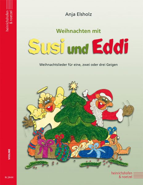 Produktbild: Susi und Eddi. Geigenschule f&uuml;r Kinder ab 5 Jahren. F&uuml;r Einzel- und Gruppenunterricht / Weihnachten mit Susi und Eddi