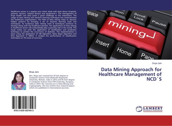 Produktbild: Data Mining Approach for Healthcare Management of NCD`S