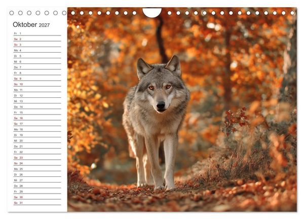 Produktbild: Die Seele der Wildnis (Wandkalender 2027 DIN A4 quer), CALVENDO Monatskalender